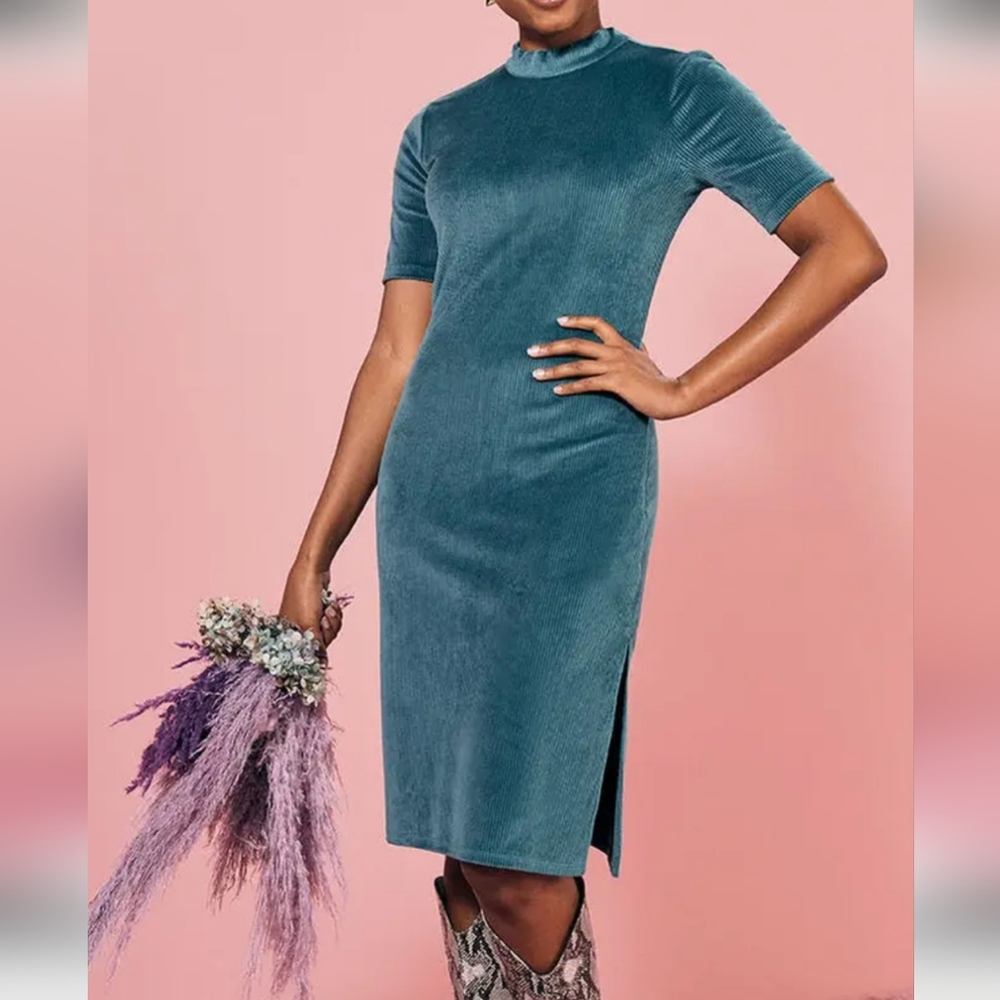 Modcloth Velvet Dress Size XL